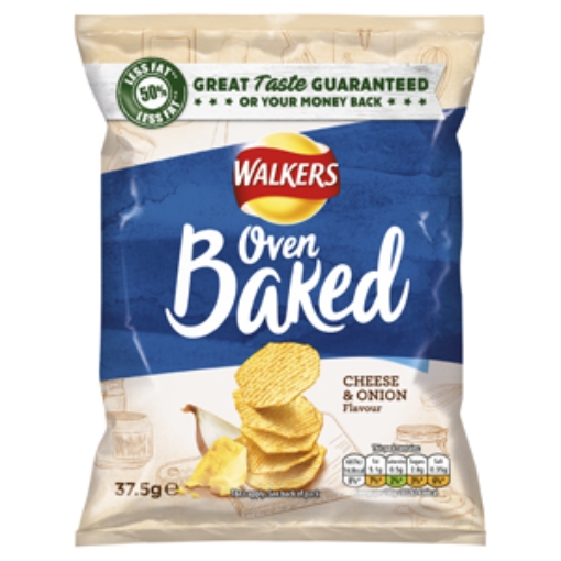 Picture of Walkers Baked Cheese & Onion 37.5G x32