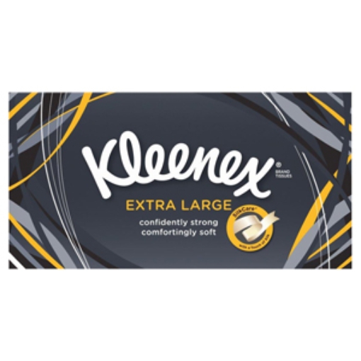 Picture of Kleenex Extra Large Tissues Twin Pk 90s x8