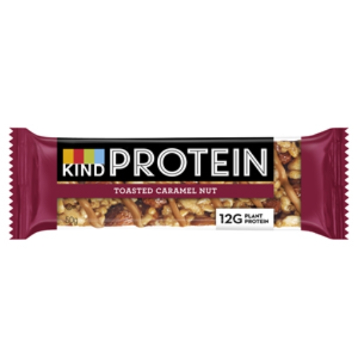 Picture of Kind Protein Toasted Caramel Nut  50g x12