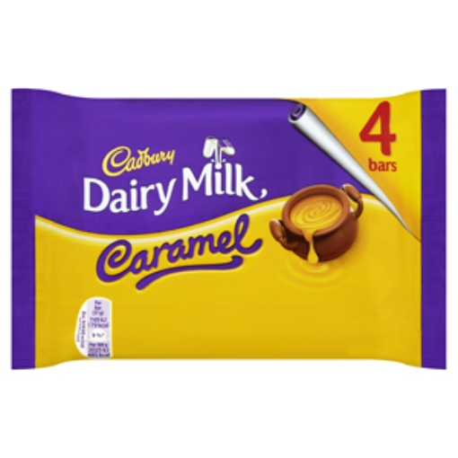 Picture of CARAMEL MULTIPACK 4PK 148G  x15