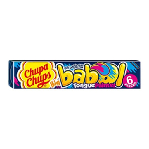 Picture of Chupa Chup Big Babol Tongue Painter Gum 6pc x20