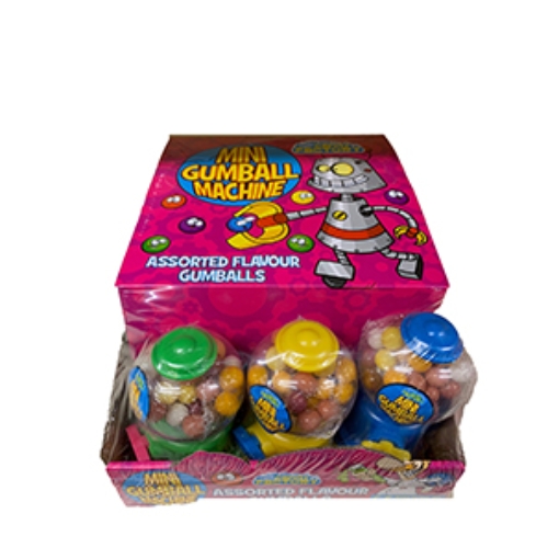Picture of Mini Gumball Machine Candy Factory 35g x12