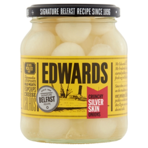 Picture of Edward Silverskin Onions Pickled 350g x12