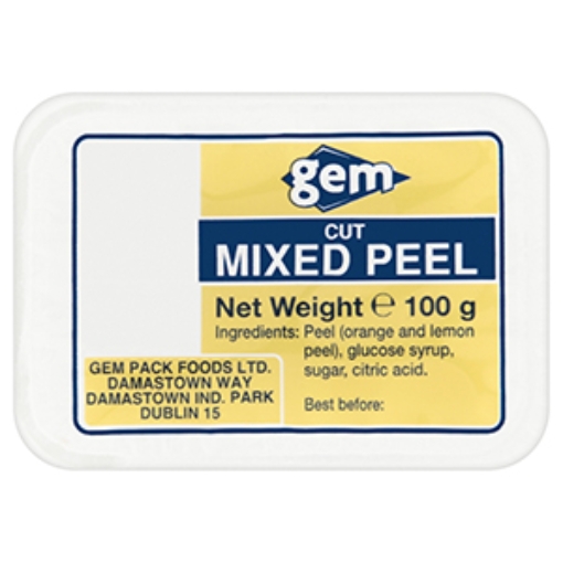 Picture of Gem Mixed Peel Cut 100g x16