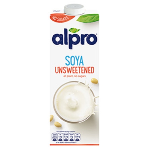 Picture of Alpro Soya Original Unsweetened 1lt x8