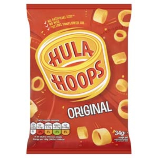 Picture of Hula Hoops Original (Red) 34g x32