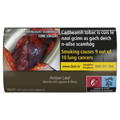 Picture of Amber Leaf BLONDE Pouch P&F 30g  x5