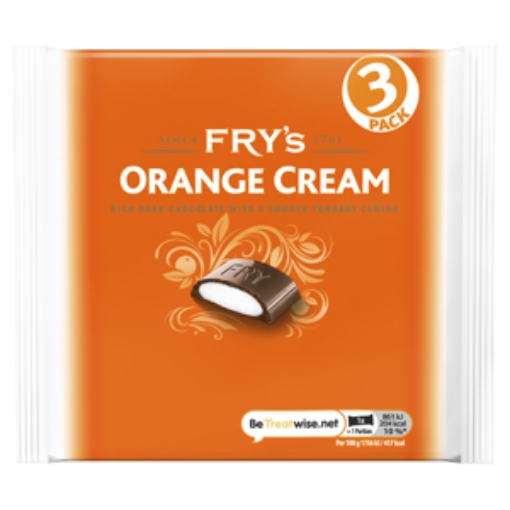 Picture of Frys Orange Cream MULTI 147g (49g x 3pk) x16