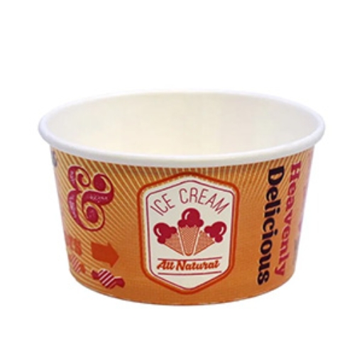 Picture of Case Ice Cream Cups Paper Chill 5oz 50s x20