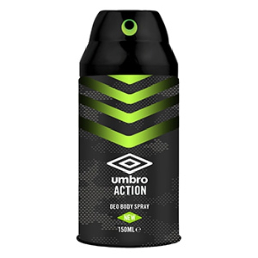 Picture of Umbro Deo Body Spray Action (GR) 150ml  x6