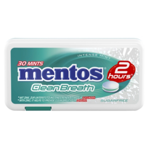 Picture of Mentos Clean Breath Mints Intense 21g x12