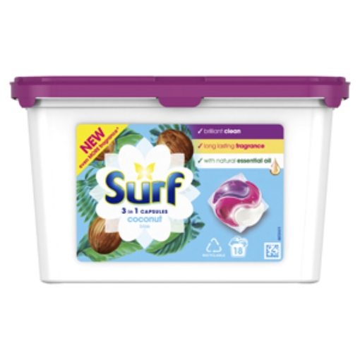 Picture of Surf 3in 1 Pods Coconut 18W x3