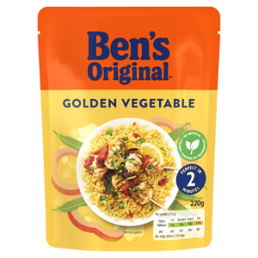 Picture of Bens Exp RTH Golden Veg Rice 220g x6