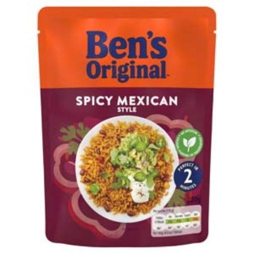 Picture of Bens Exp RTH Spicy Mexican Rice 220g x6