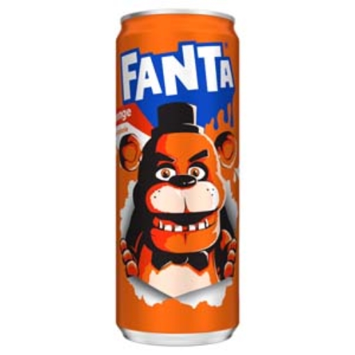 Picture of 330 Fanta Orange Sleek Can x24 DRS