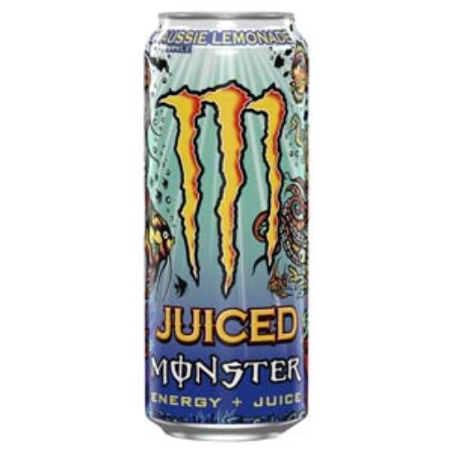 Picture of 500 Monster Juiced Aussie Lemonade x12 DRS
