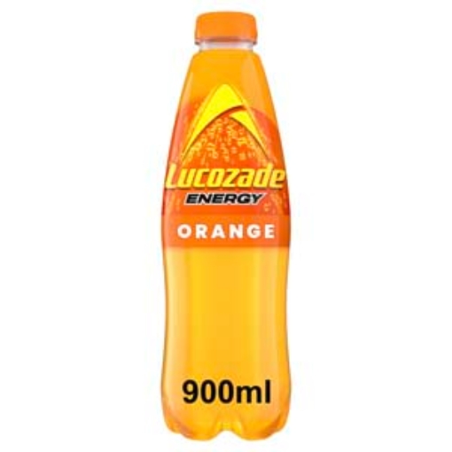Picture of 900 Orange Lucozade  x12 DRS