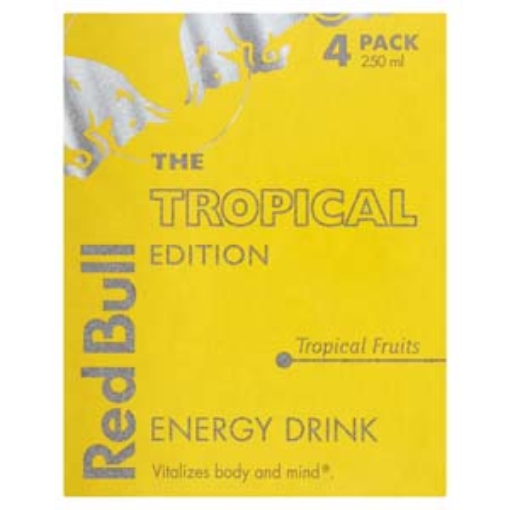 Picture of Red Bull Tropical Multi 250ml 4pk x6 DRS
