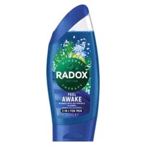 Picture of Radox Shower Gel Feel AWAKE 225ml x6