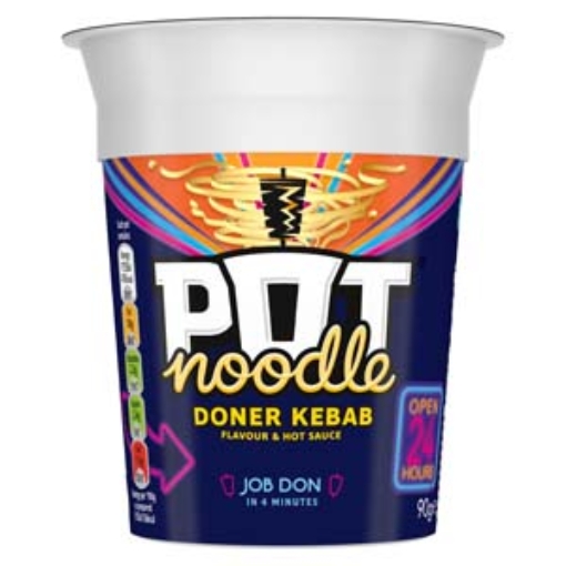 Picture of Pot Noodle Doner Kebab 90g x12