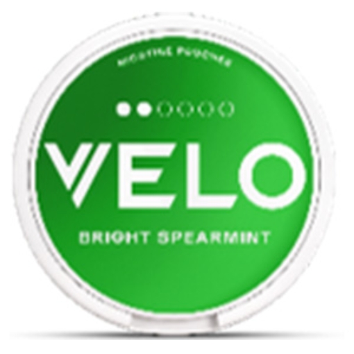 Picture of Velo Mini Bright SpMint 6Mg Nic Pouch 14g 2D x5
