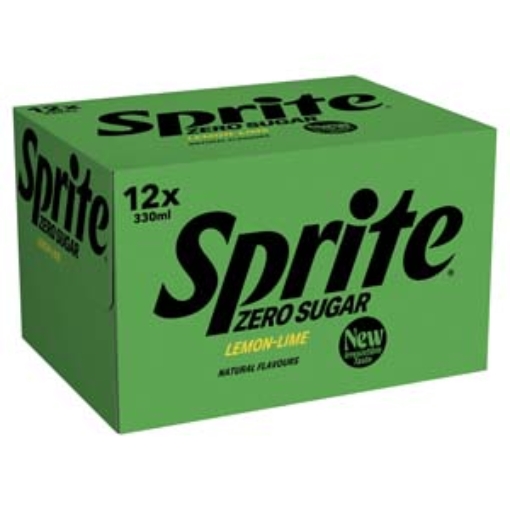 Picture of 330 Sprite Zero Can Sleek Multi 12Pk x2 DRS
