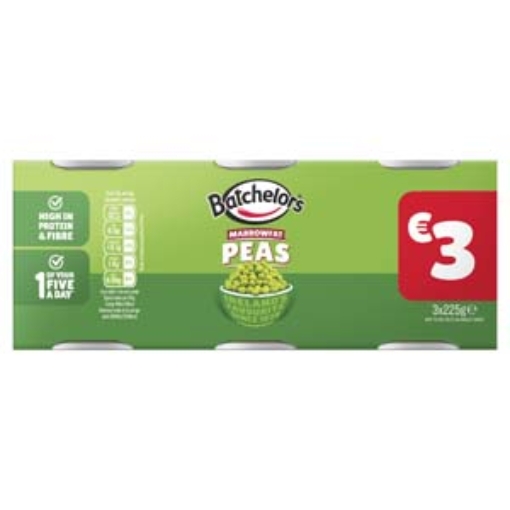 Picture of Batchelors Marrowfat Peas 225g PM€3 3pk x12