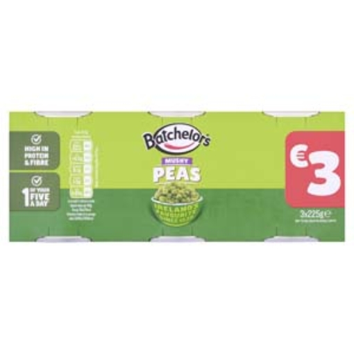 Picture of Batchelors Mushy Peas 225g PM€3 3pk x12