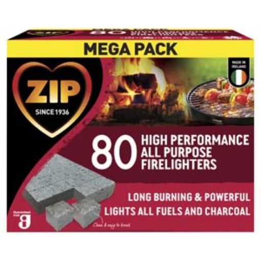 Picture of Zip Firelighters 80s Mega Pack x12