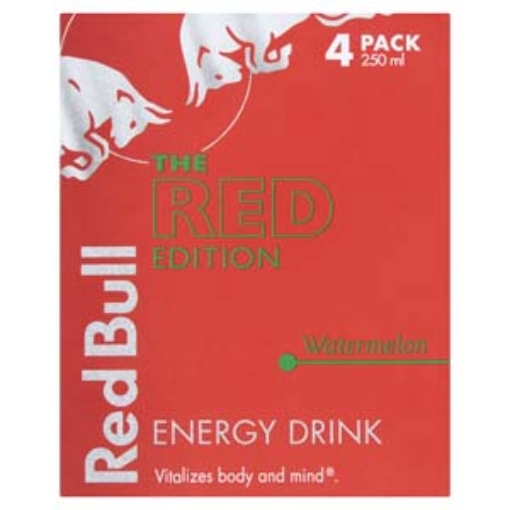 Picture of Red Bull Watermelon Multi 250ml 4pk x6 DRS
