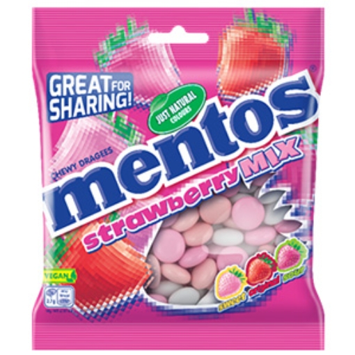 Picture of Bags Mentos Mint 150g x24