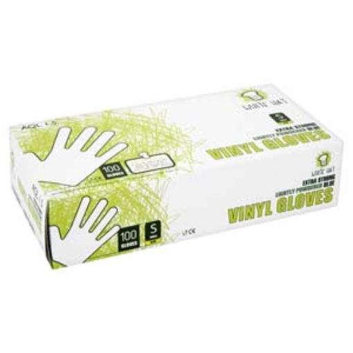 Picture of Case Glove Vinyl Blue SMALL WHat (Powder) 100 x10