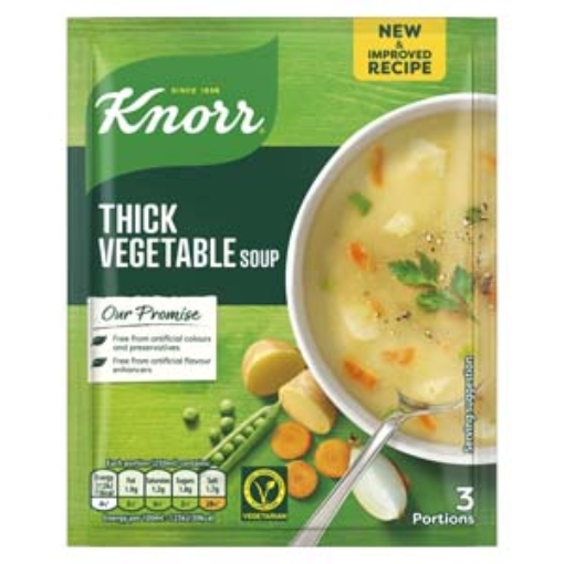 Picture of Knorr Soup Thick Vegetable 3 Port 63g x9