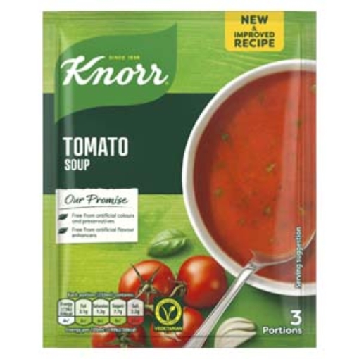 Picture of Knorr Soup Tomato 3 Portion 77g x9