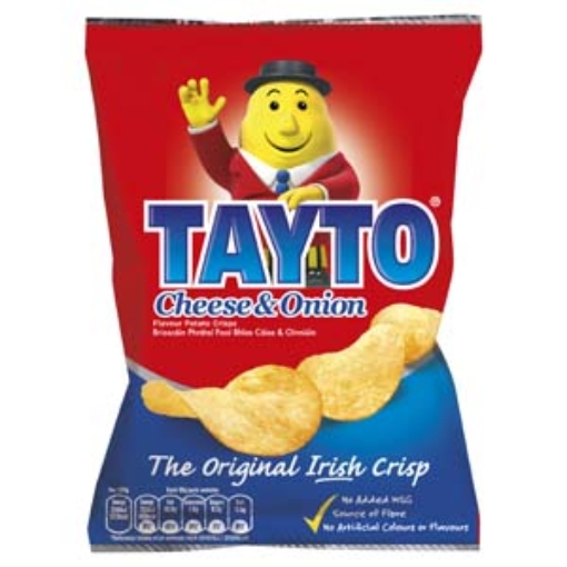 Picture of Tayto Cheese & Onion STD 35g  x50