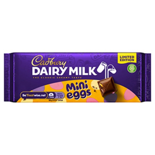 Picture of STD Mini Egg 8Sq Bar Dairy Milk Ltd Ed 54g x48