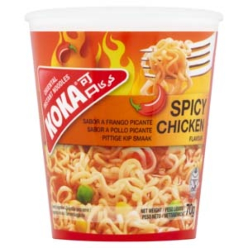 Picture of KOKA Pot Noodle Spicy Chicken  x12
