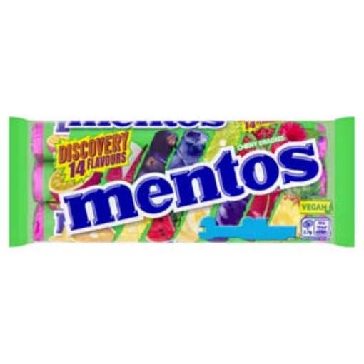 Picture of Mentos Discovery MULTI 114g (38g x 3Pk) x25