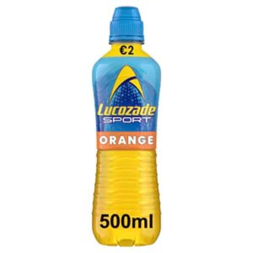 Picture of 500 Sport Lucozade Orange SCap PM€2 x12 DRS