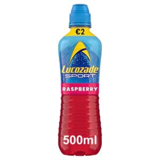 Picture of 500 Sport Lucozade Raspberry SCap PM€2 x12 DRS D