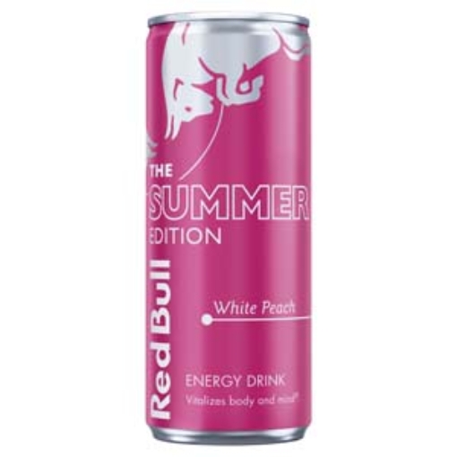 Picture of Red Bull Summer Ed White Peach 250ml x24 DRS
