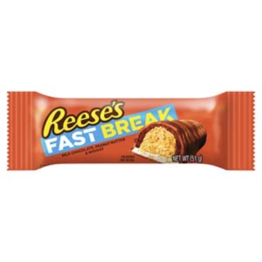 Picture of Hersheys Reeses Fast Break Bar 51g x18