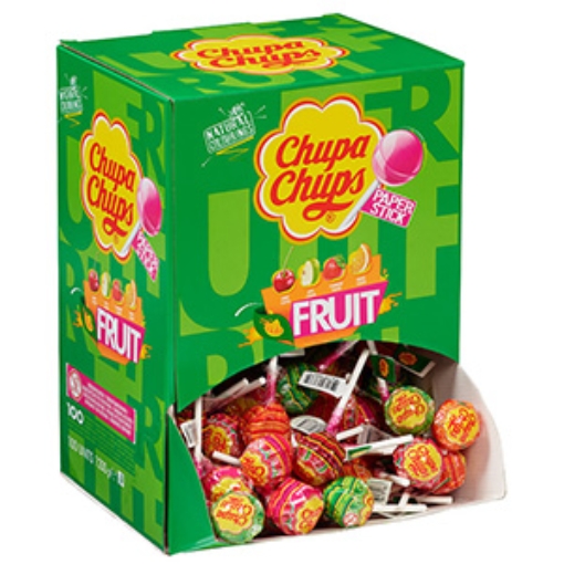 Picture of Chupa Chups Fruit Kangaroo Display 12g x100
