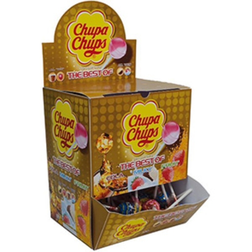 Picture of Chupa Chups Best Of Kangaroo Display 12g x100