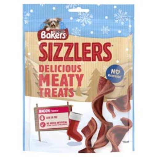 Picture of Bakers Sizzlers  Bacon 90g x6