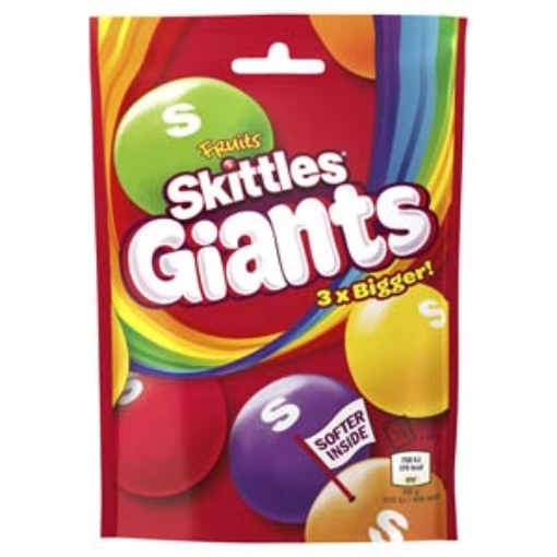 Picture of Bags Skittles Giants 132g x15