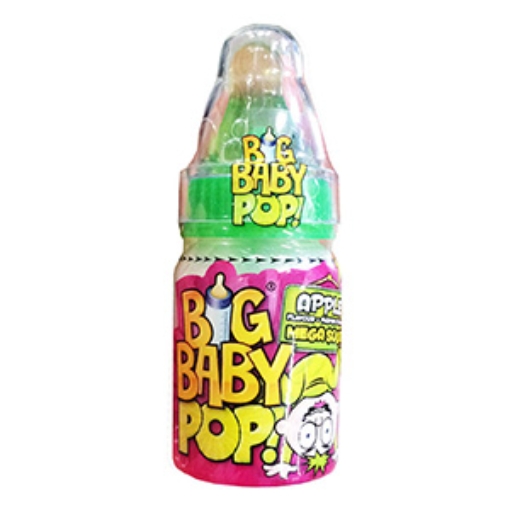 Picture of Bazooka Big Baby Pop Mega Sour 32g x12
