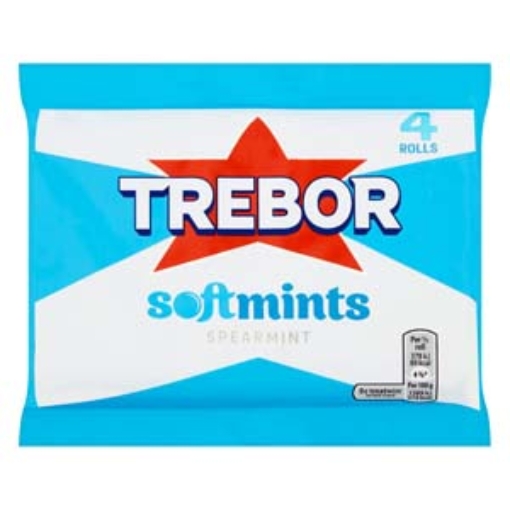 Picture of Softmint Blue Spearmint Multi 152G 4Pk x 18