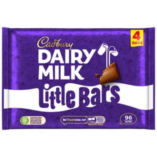 Picture of Dairy Milk Little Bar MULTIPACK 72g 4pk x25