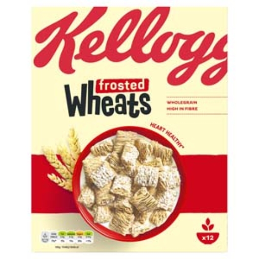 Picture of Kelloggs Frosted Wheats 500g x4